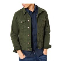 Petrol denim jacket 3030-Army green