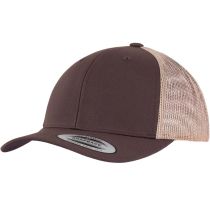 Retro Trucker cap-Brown-khaki