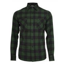 Urban checkshirt-black/green