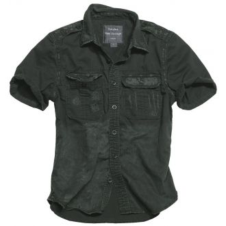 Raw Vintage Shirt shortsleeve -Black