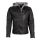 GM Leather jacket 1201-0483-Greyblack