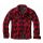 Brandit Lumberjacket-Black/red