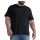 Petrol T-shirt 3040-6030 Plus size-Black