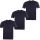 Donnay 3-pack T-shirts-Navy