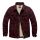 Vintage Ind. Sherpa jacket-Wine red