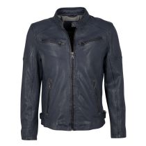 GM Leather jacket 1201-0736-Dark blue
