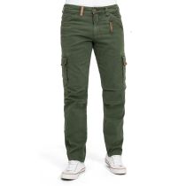 TZ Ben stretch cargo pants-Green minimal