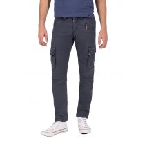 TZ stretch pants Ben-Washed navy