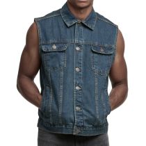 Urban denim vest-Denim blue 514