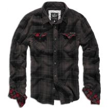 Duncan Checkshirt-Brown/Black