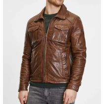 Gipsy Leather jacket 10274-Brown