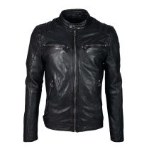 GM Leather jacket 1201-0103-Black