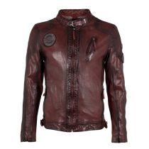 GM Leather jacket 1201-0463-Wine