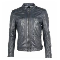 GM Leather jacket 13961-Bluegrey