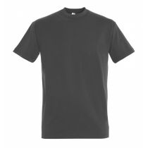 Basic T-shirt Oversize 4XL-5XL - Dark grey (Lahjatuote-150e)