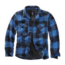 Brandit Lumberjacket-Black/blue