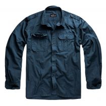 M65 longsleeve shirt-Navy