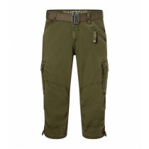 Timezone Miles 3/4 shortsit-Army olive