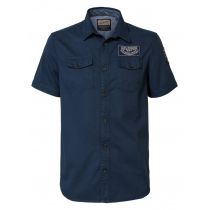 Petrol shortsleeve shirt 407-Navy