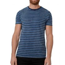 Petrol T-shirt 1010-653 Blue stripe