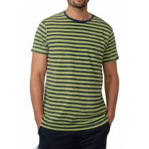 Petrol T-shirt 1010-653 Lemon stripe