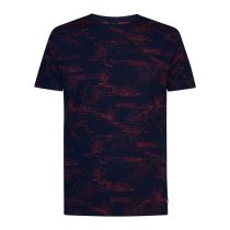 Petrol T-shirt 1040-613-Red melon