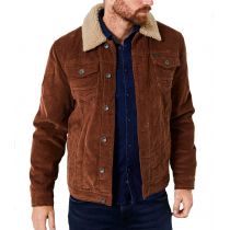 Petrol Trucker jacket-Brown