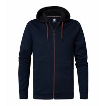 Petrol zip hood 1020-336-Navy