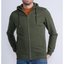 Petrol zip hood 3030-349-Hunter green