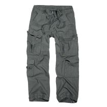 Pure vintage reisitaskuhousut-Dark grey