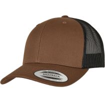 Retro Trucker cap-Coyote-black