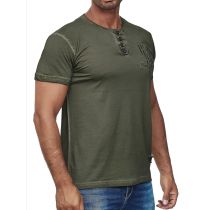 Rysty T-shirt 6784-Dark olive