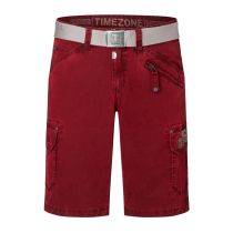 Timezone Ryker shortsit-Washed dark red