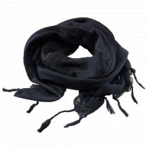Shemagh Scarf-Black-navy