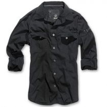 Brandit SlimFit Shirt-Black