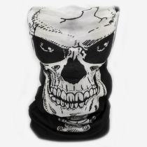 Tuubihuivi Veniz-White skull (Lahjatuote-90e)