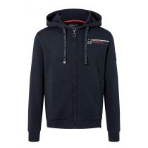 TZ zip hood jacket 10148 -Black