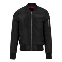 Urban 2-tone bomber-Black/black