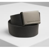 Canvas belt-Dark grey