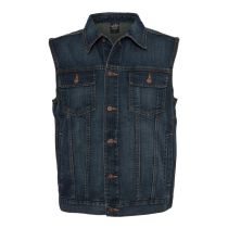 Urban denim vest-Denim blue 514