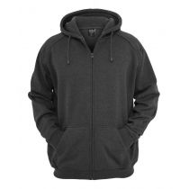 Urban heavy zip Hoody 014-Dark grey