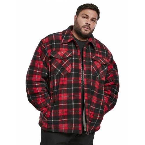 Urban Teddy lined jacket 3805-Red/black