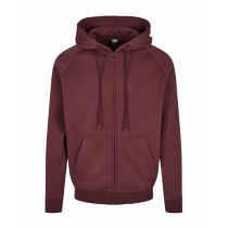 Urban heavy zip Hoody 014-Cherry