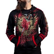 Wornstar zip hood-Revenge