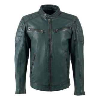 GM Leather jacket 12001-00770-Dark jade