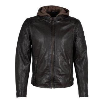 GM Leather jacket 19001-00001-Antigue brown-black