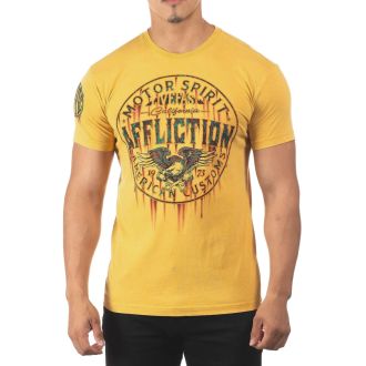 Affliction T-shirt 24475-Yellow