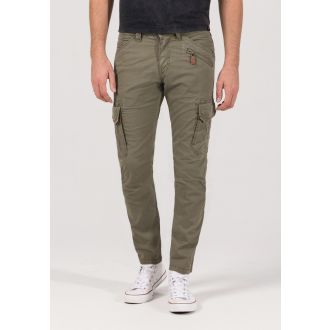 TZ stretch cargo pants Ben-Washed olive