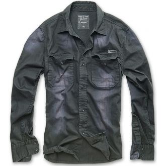 Hardee Denim Shirt-Black