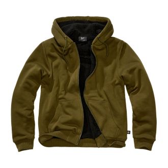 Brandit winter hood jacket-Dark olive